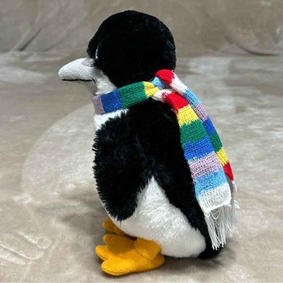 Dakin SeaWorld Penny Penguin Plush Stuffed Animal with Scarf Vintage - Picture 5 of 10
